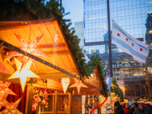 Christkindlmarket in Chicago, Illinois